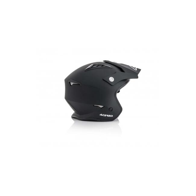 Casco Jet Aria Nero Acerbis